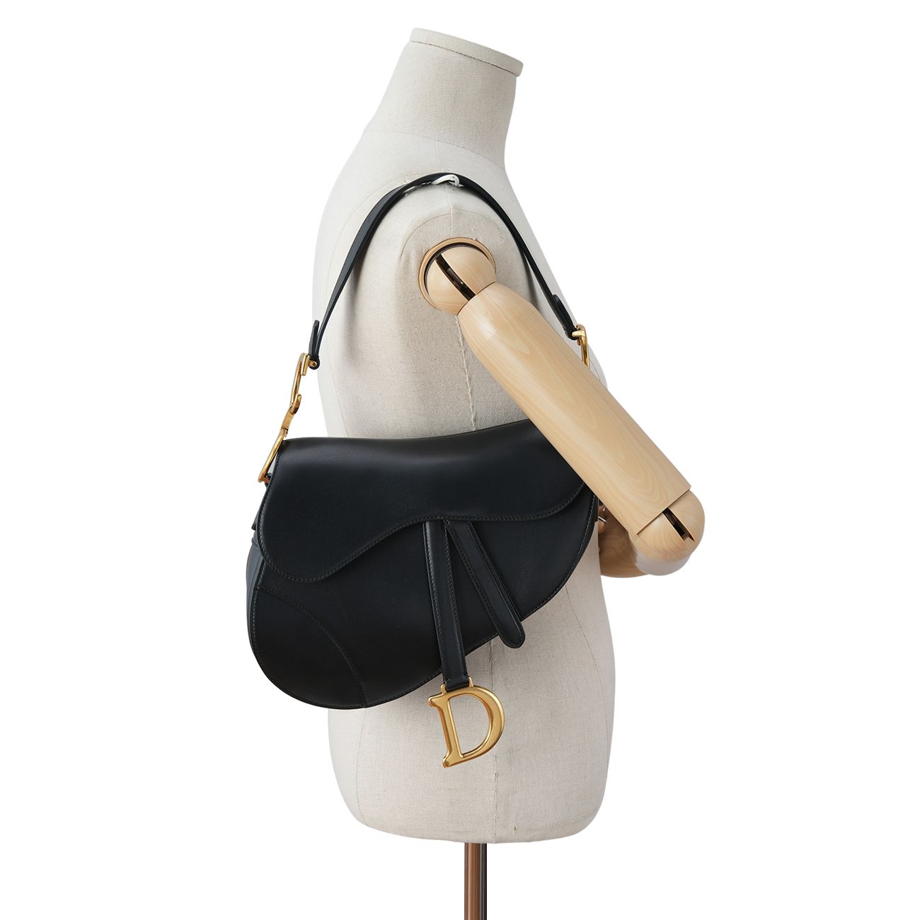CHRISTIAN DIOR(USED)크리스찬디올 레더 새들백